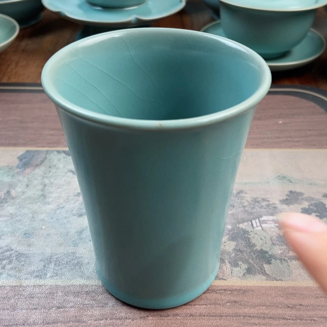 摆件瓷原产地原矿汝瓷～茶器