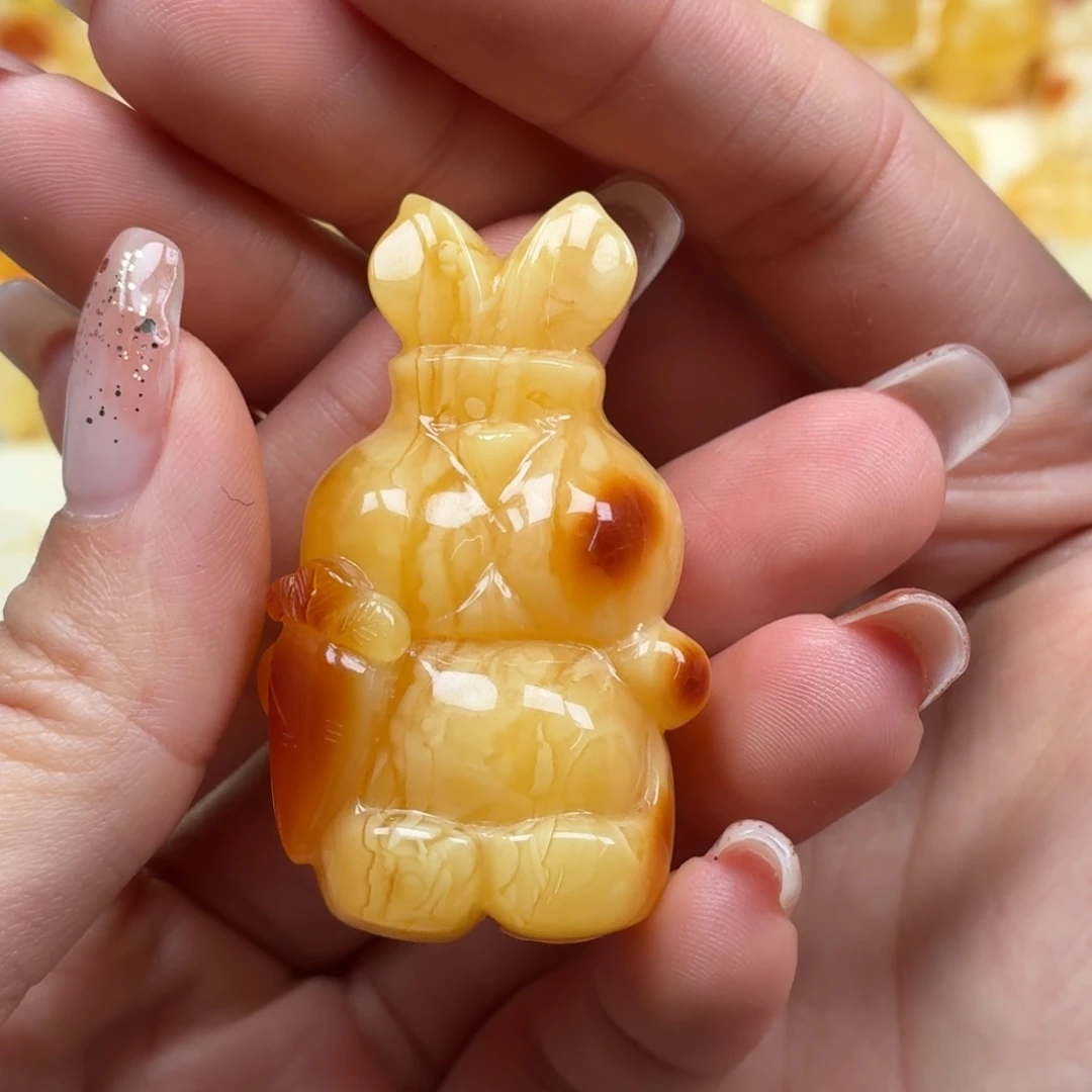 琥珀未镶嵌裸石蜜蜡