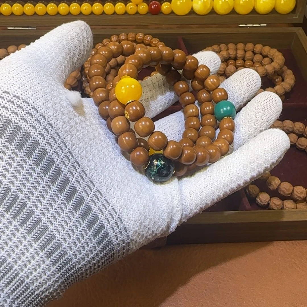 核桃手串/手链金标