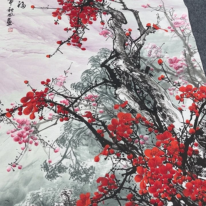国画纯手绘国画作品
