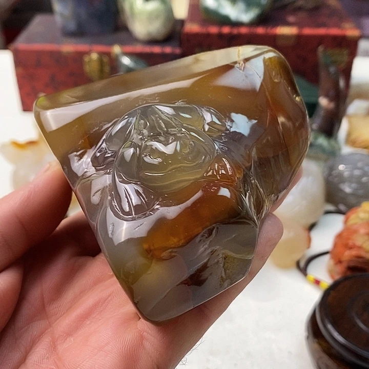 未镶嵌颈饰玛瑙/玉髓