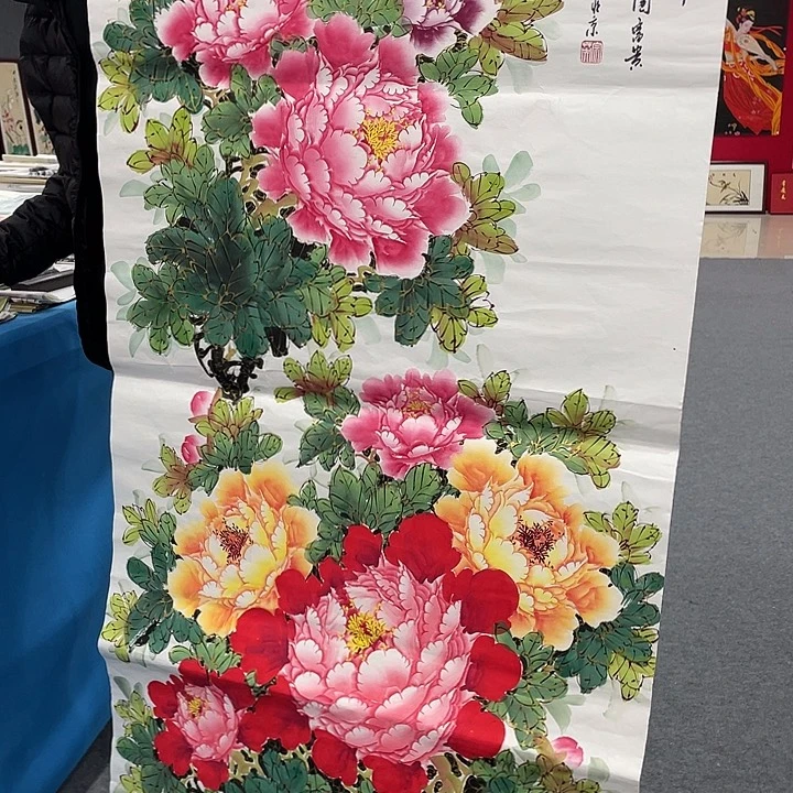 国画今天上午作品展示