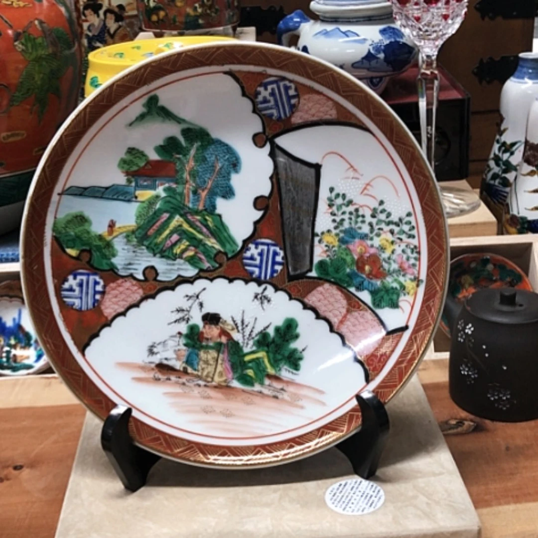 【闪购商品】碗九谷烧直径21.5