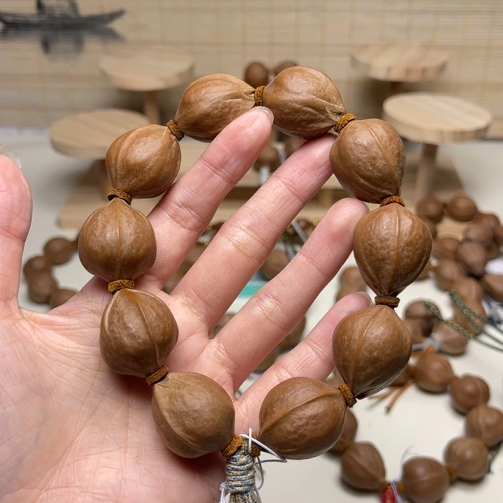 骑***扬橄榄核手串/手链21.27精品梅林铁核