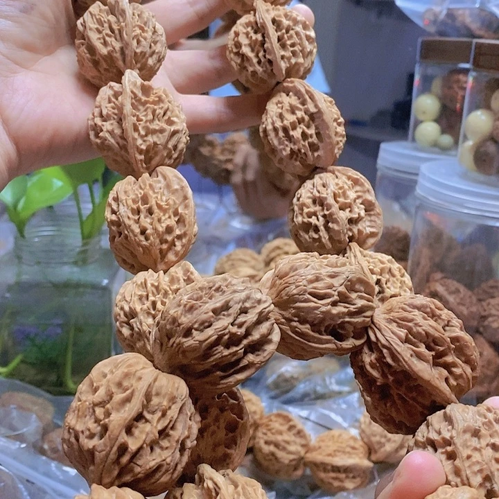 【闪购商品】文玩核桃把件L***u37盘山手持22颗送一条