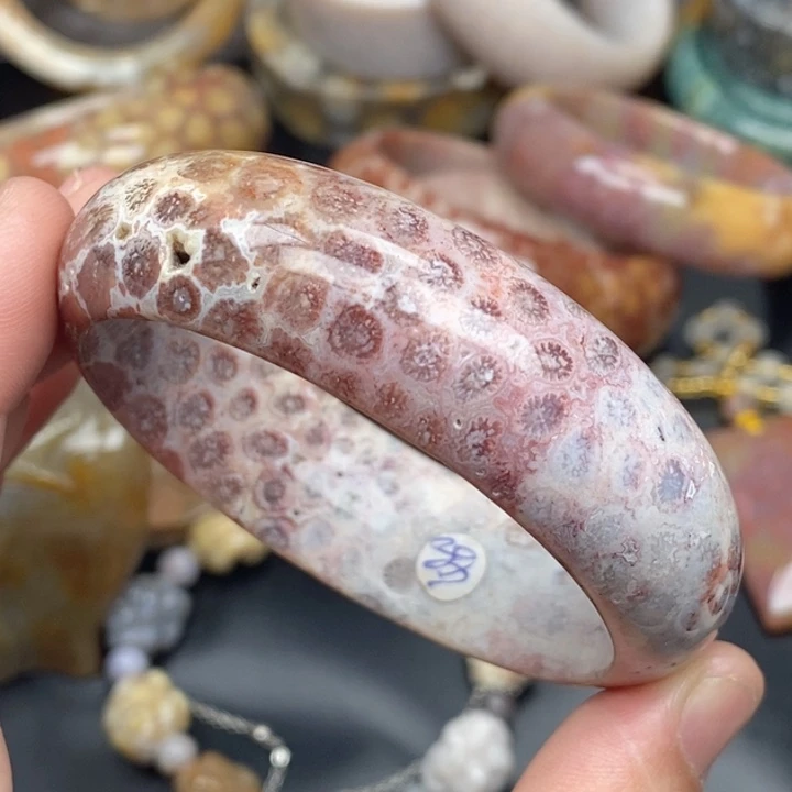 硅化玉未镶嵌项圈56