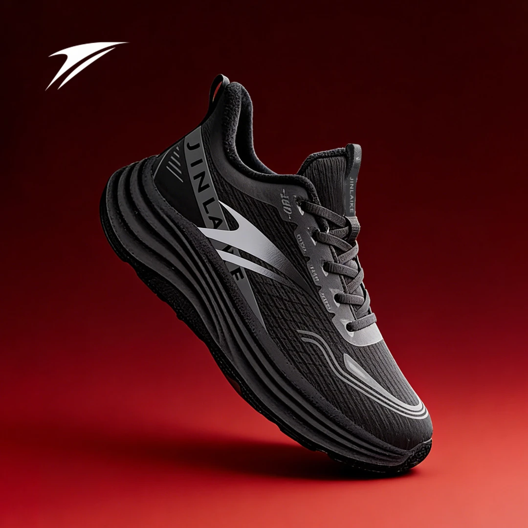 【浩子专属】金莱克休闲跑步鞋系带跑鞋加绒户外休闲鞋子2618