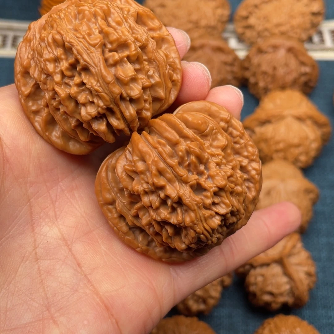 玄***诚文玩核桃把件44全品平谷楼