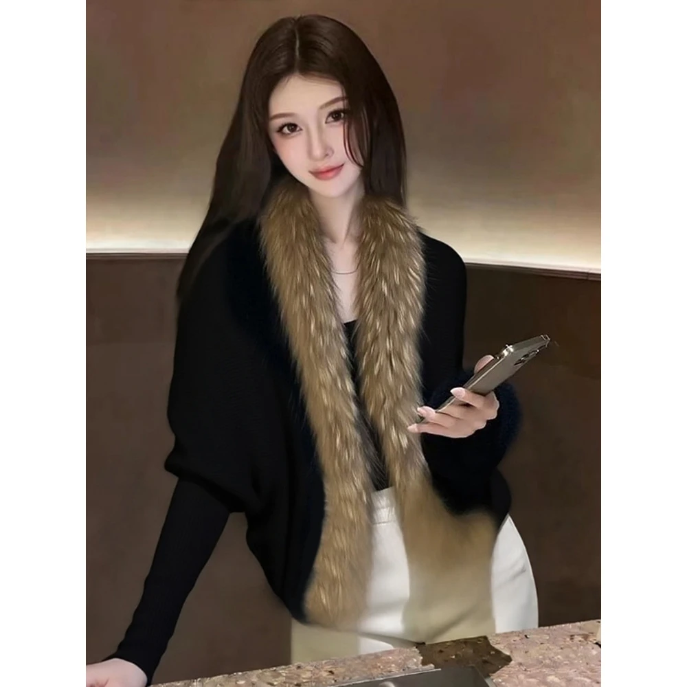 2025新款冬季独特超好看上衣气质高级感巨好看名媛厚款黑色外套女