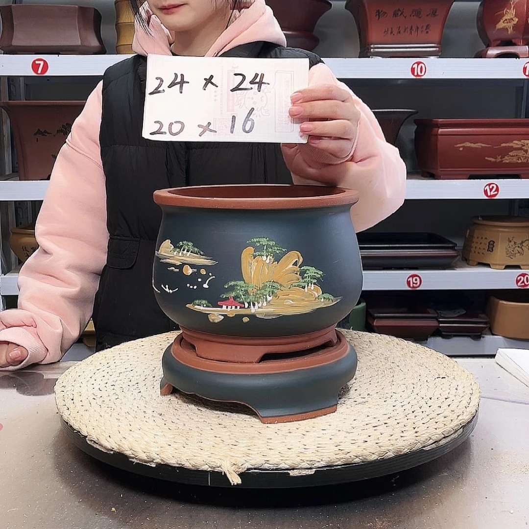 花盆紫砂紫砂花盆