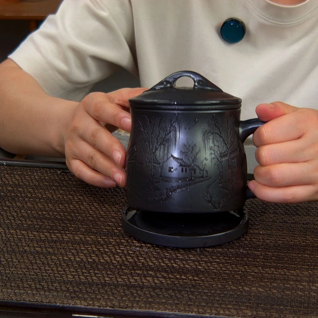 【闪购商品】茶杯紫砂高货放漏