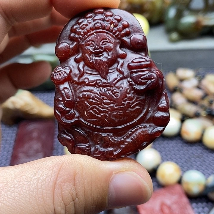 未镶嵌蛇纹石玉颈饰