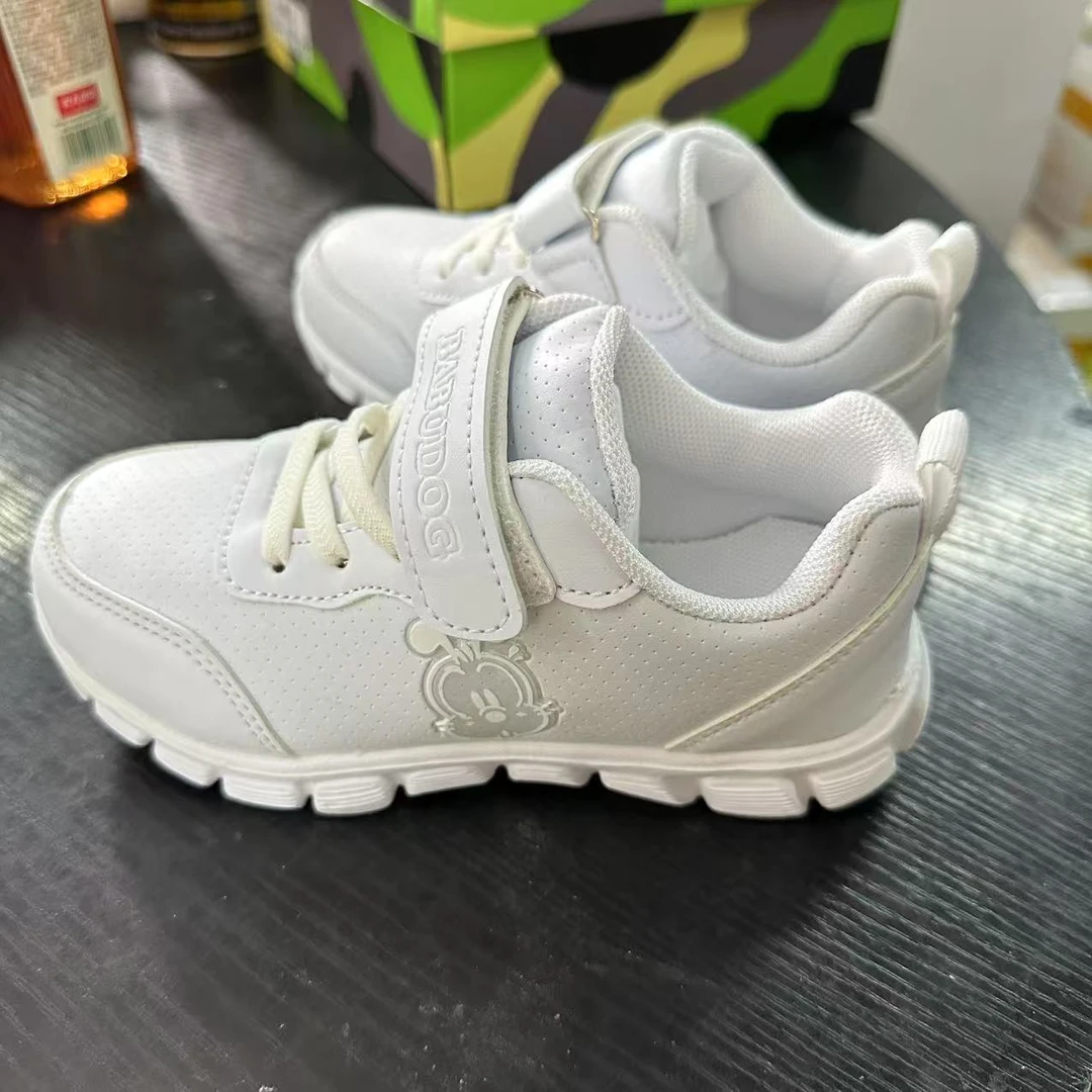 【现货】XZ-05 白色 儿童时尚休闲百搭软底包头防滑