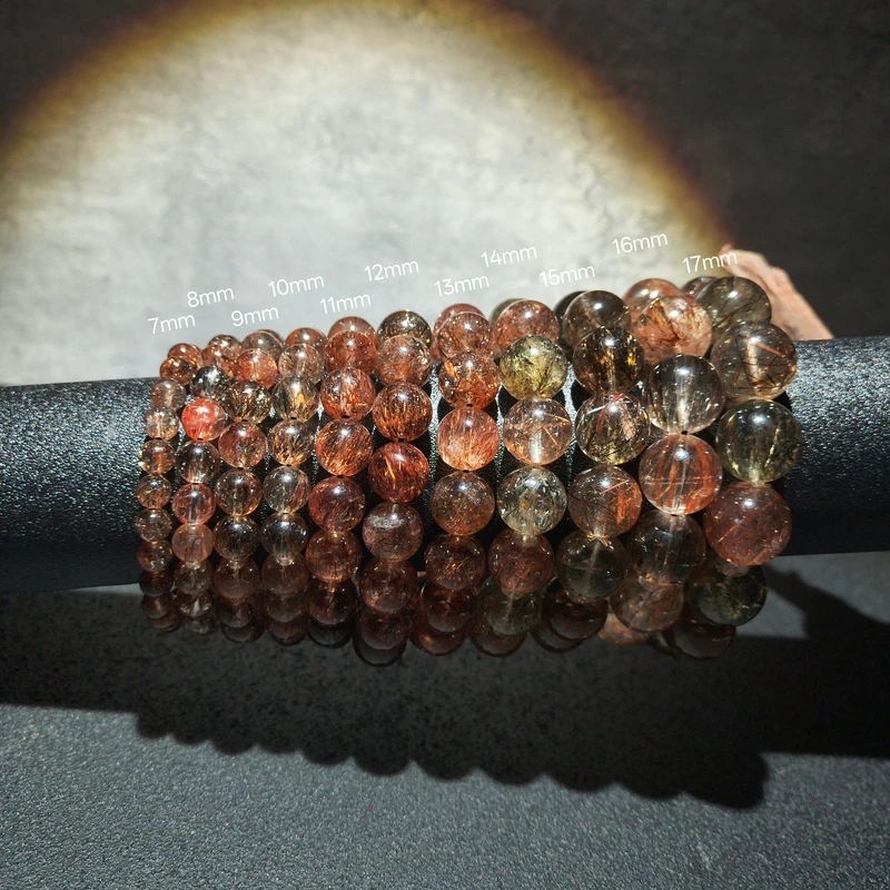 【黑胖珠宝】H0148黑金超单圈手串多样性发其一