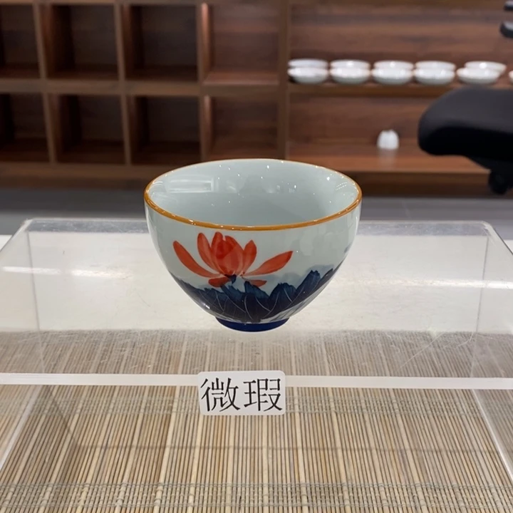 釉下老陶泥手工绘制