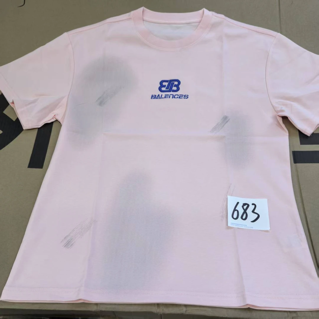 【粉丝断码】春夏款长袖时尚休闲宽松短袖683