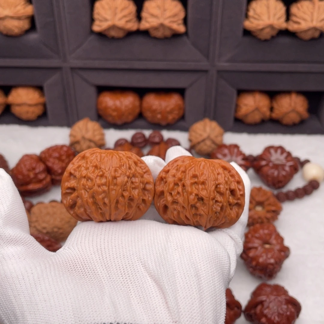 文玩核桃吊坠45正磨