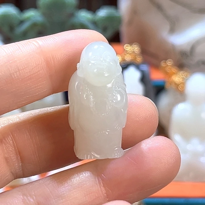 和田玉（糖玉）未镶嵌套链