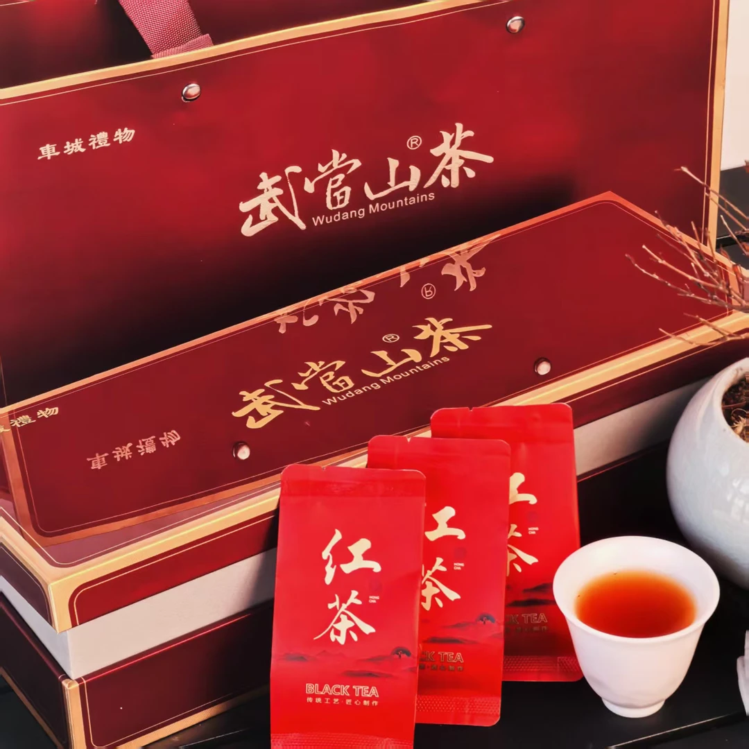 武当山武当山茶红茶系列送礼香飘华夏礼盒装红茶128g
