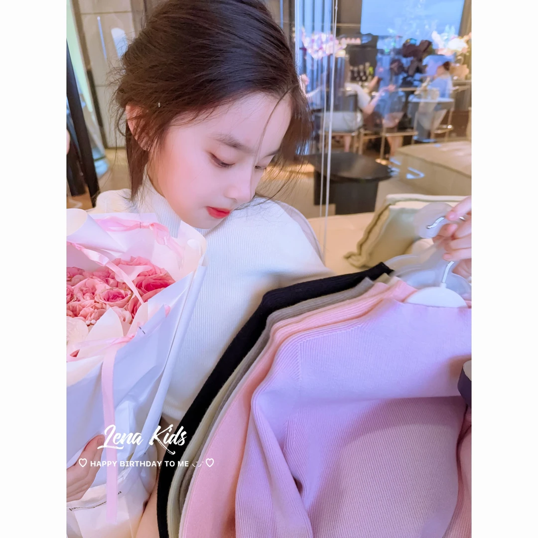 Lenakids【一线成衣“无缝超柔软针织毛衣】实穿百搭高品质25091603
