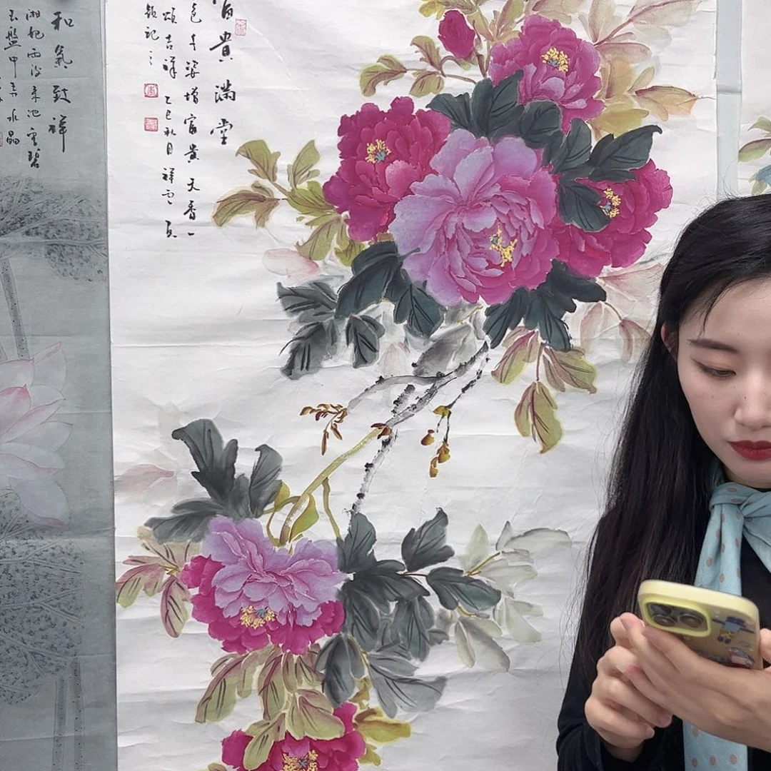 国画手绘国画大捡漏