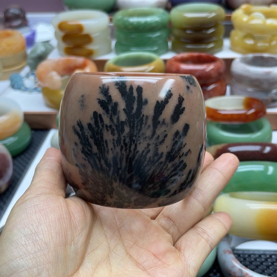 邳***货石英岩玉未镶嵌手镯