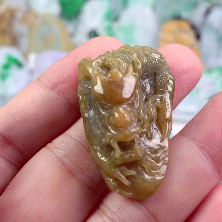 吊坠(不含链)未镶嵌翡翠