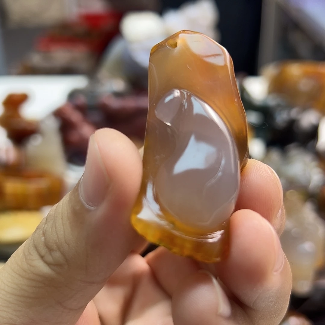 玛瑙/玉髓未镶嵌颈饰