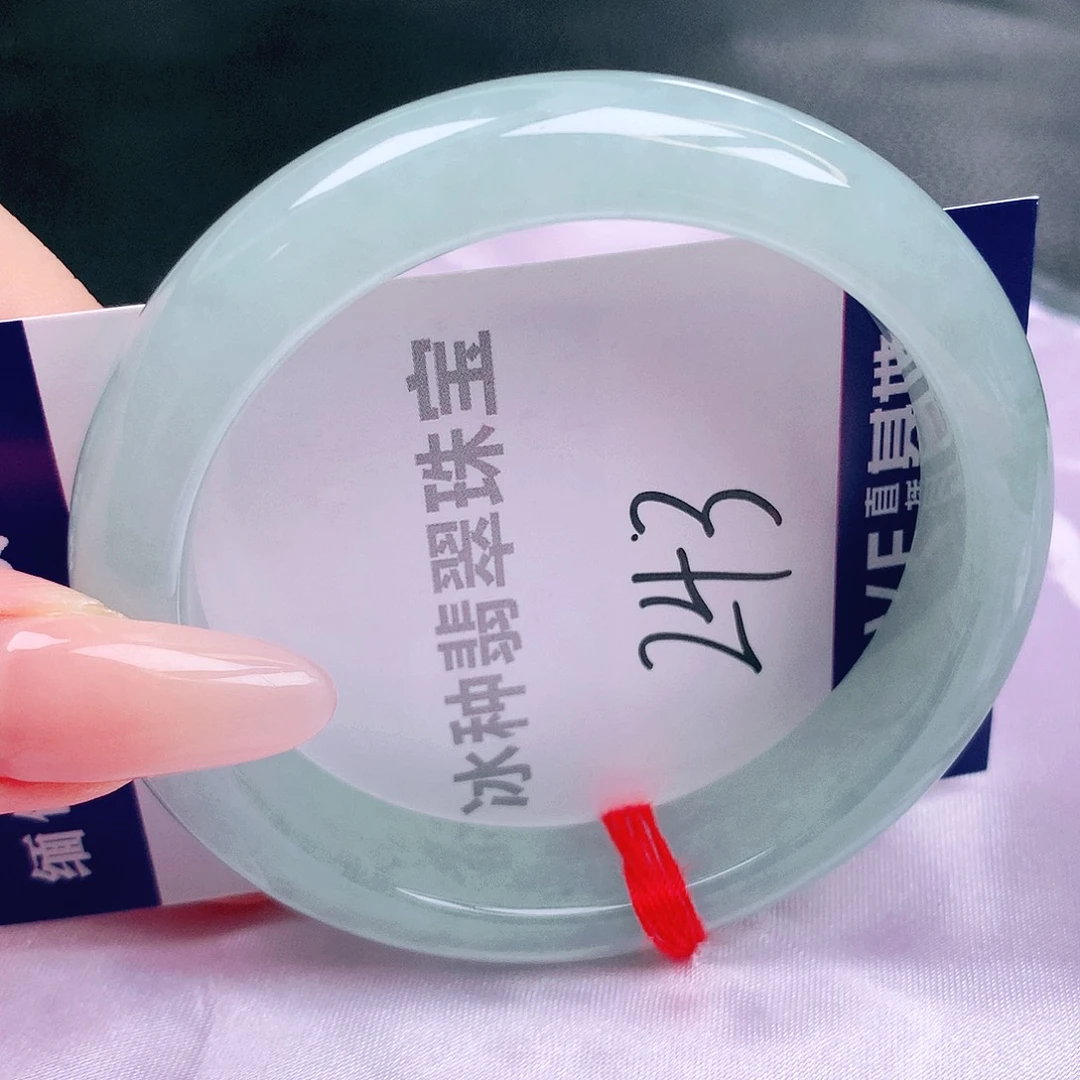 翡翠未镶嵌手镯缅甸天然a货翡翠