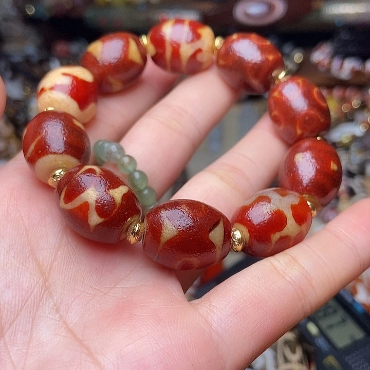 玛瑙/玉髓未镶嵌手链