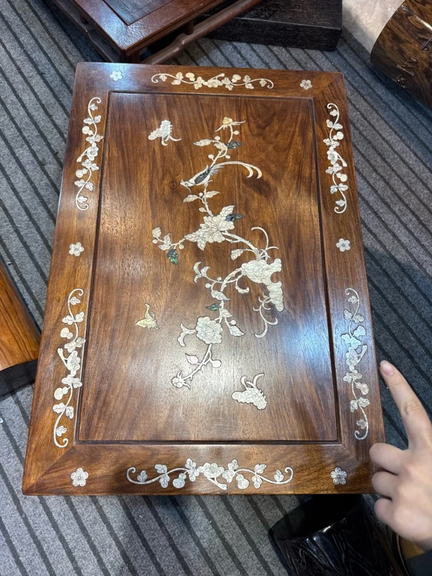 炕桌 罗钿工艺 镶嵌00000