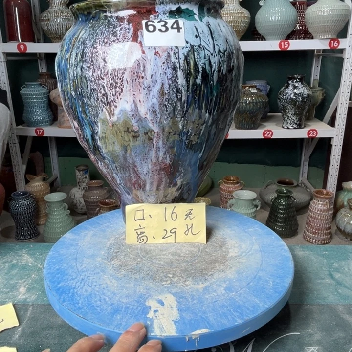 景德镇陶瓷花盆花器634