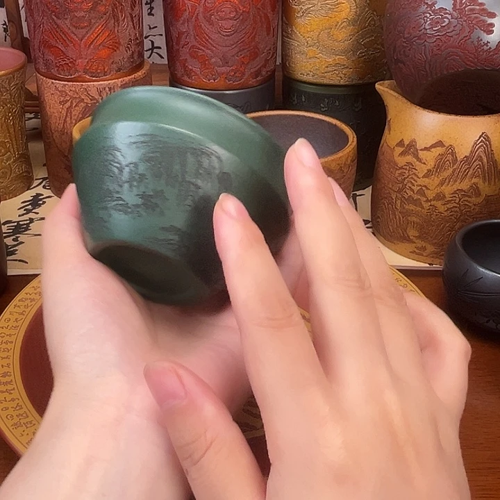 茶杯紫砂宜興紫砂茶具正品