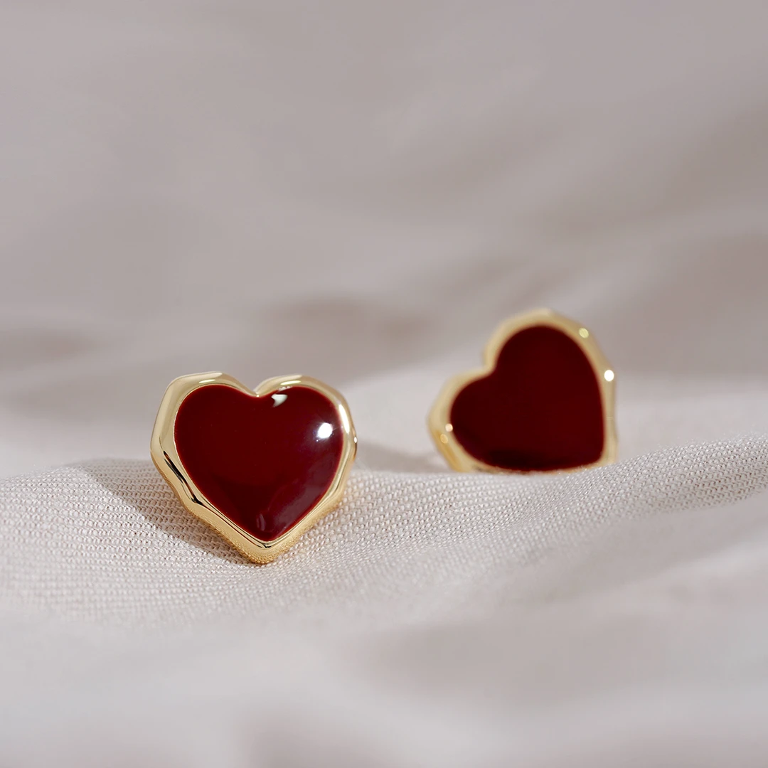 铜合金耳饰 气质轻奢时尚百搭个性精致小众JE3012