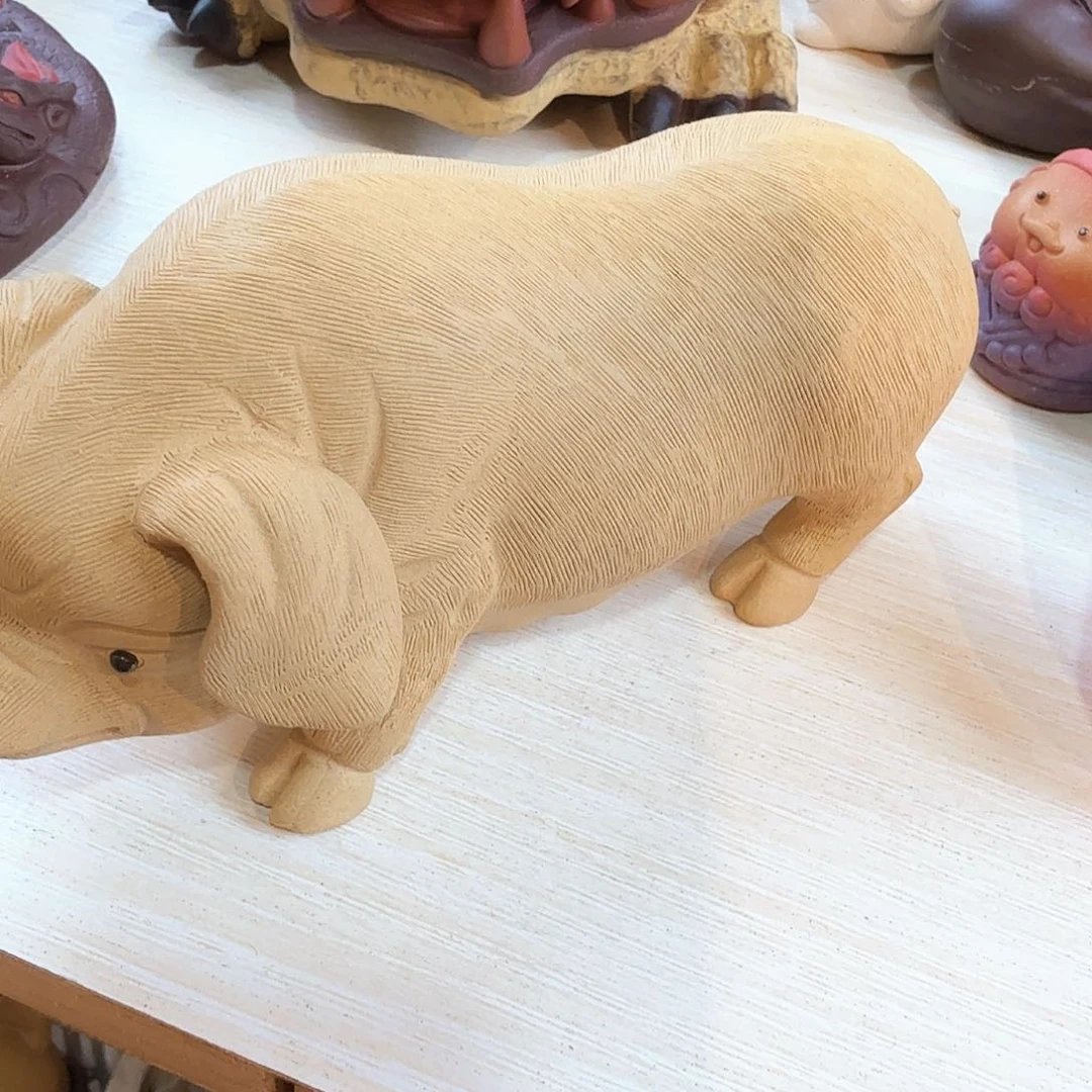 张***0紫砂茶宠雕塑瑕疵茶宠