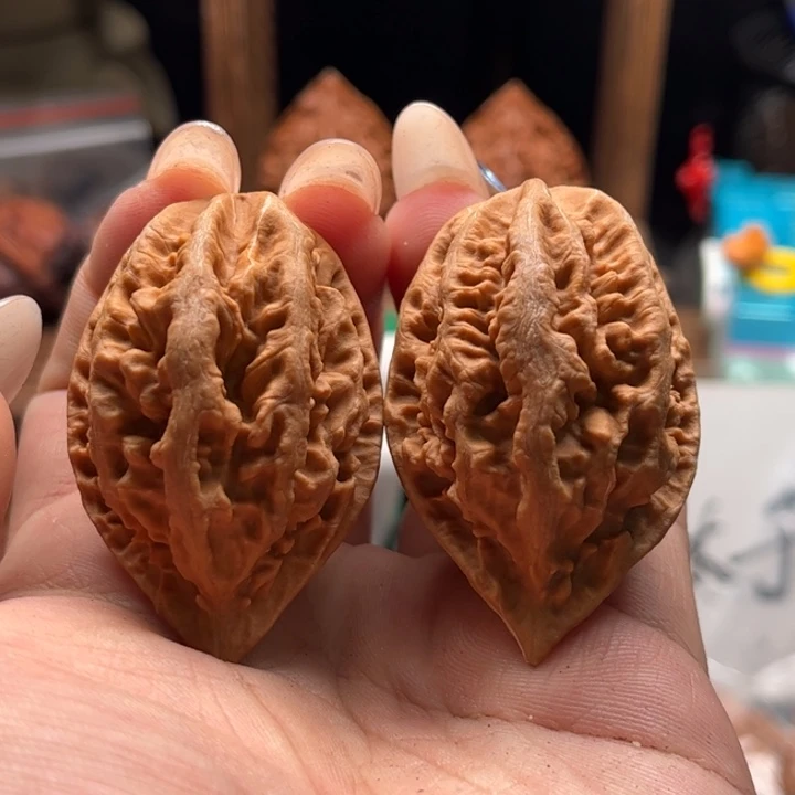 文玩核桃把件关东木子家楸大胖77