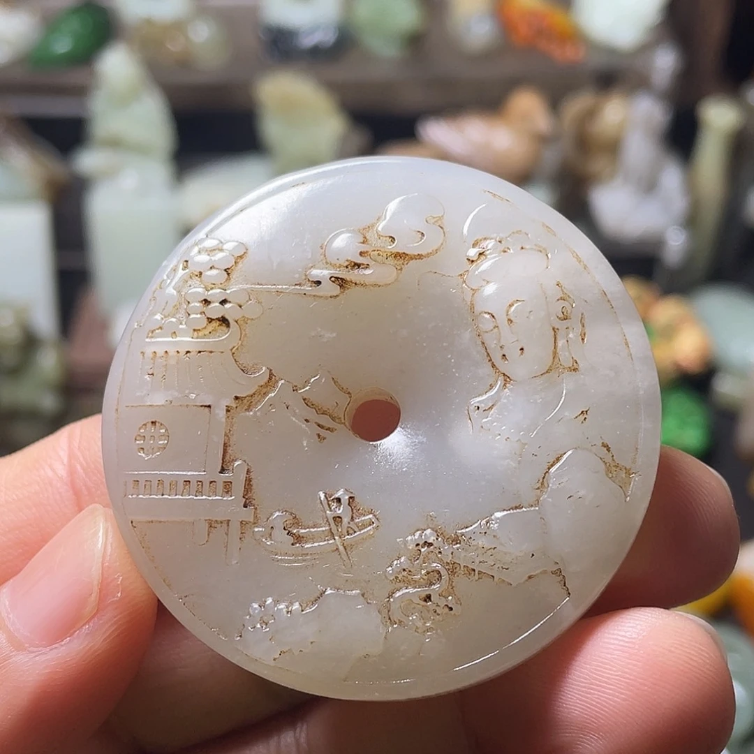 和田玉（糖玉）未镶嵌颈饰