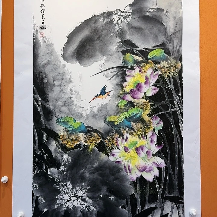 国画书法作品多次参加