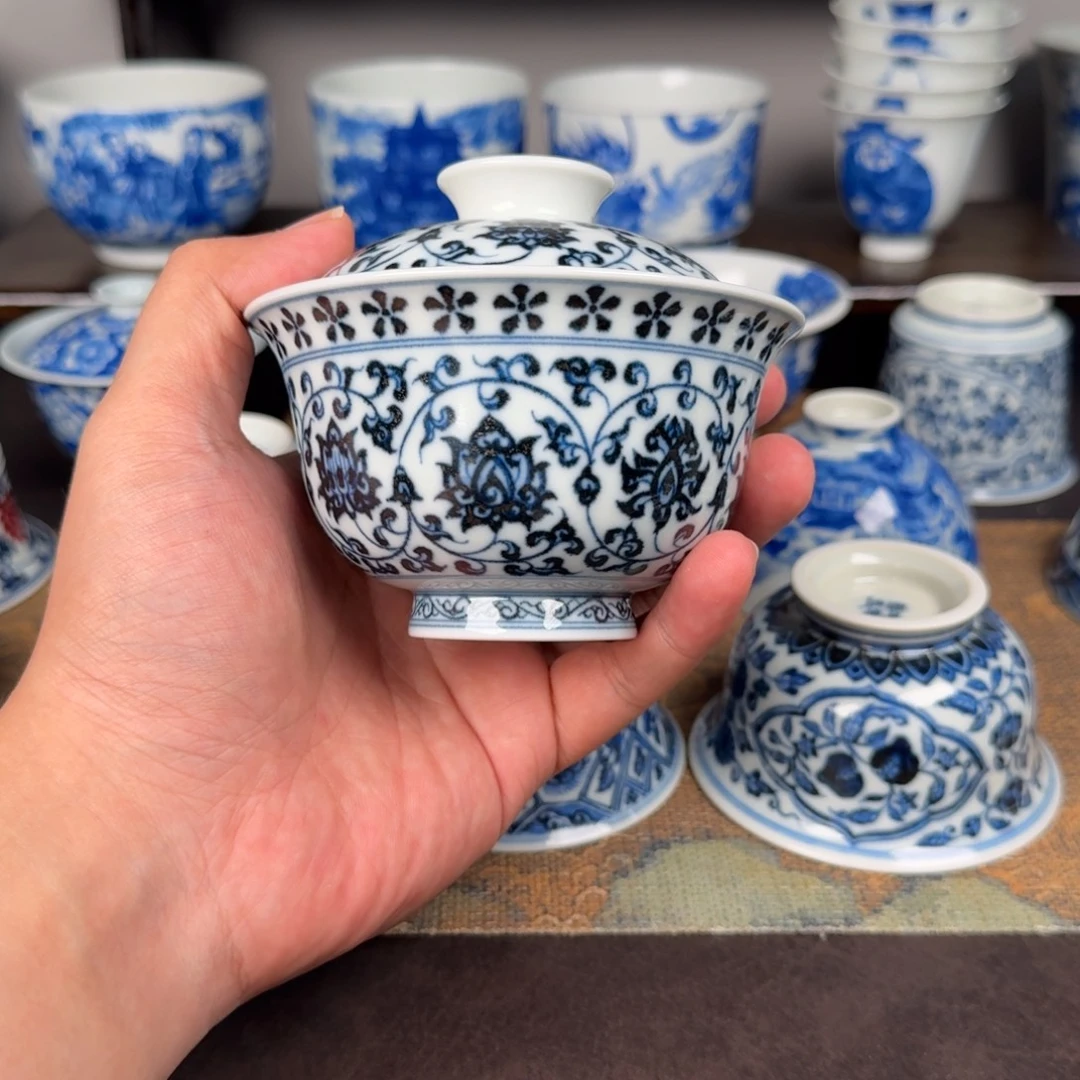 T***e现代手工手绘茶器微瑕福利