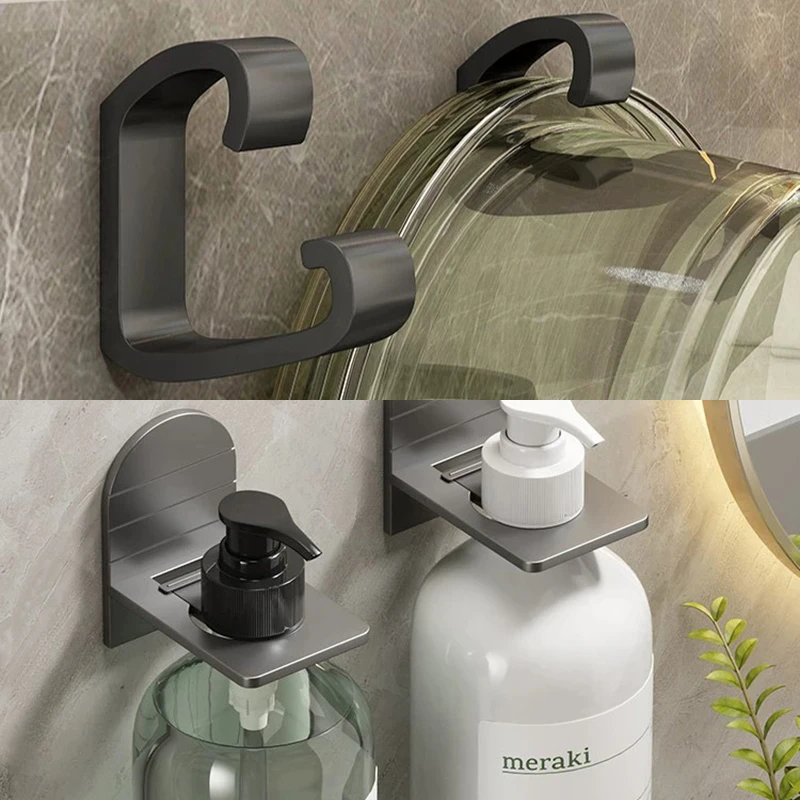 挂盆架免打孔洗脸盆壁挂沐浴露洗手液壁挂支架