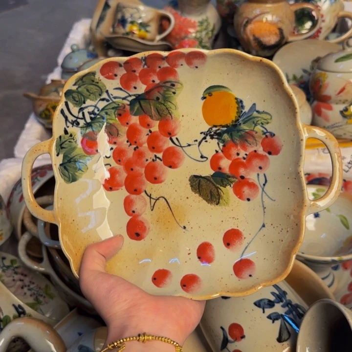 瓷片景德镇陶瓷手工手绘