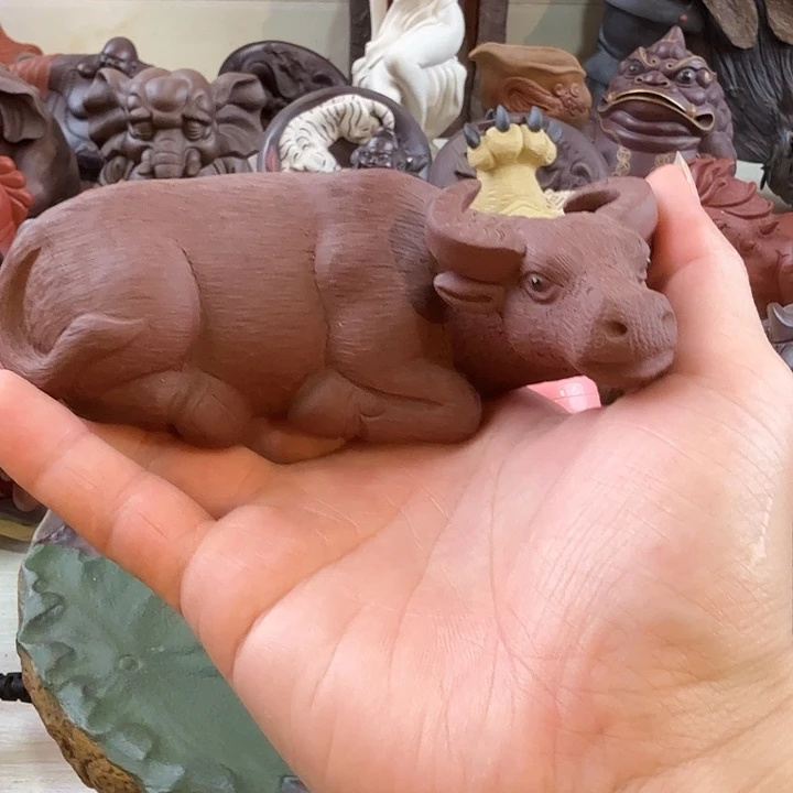 *****紫砂茶宠雕塑瑕疵茶宠