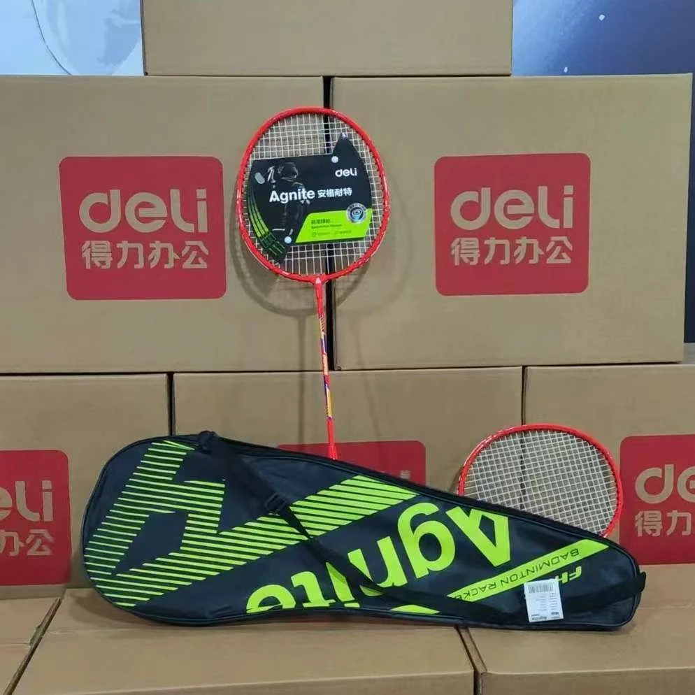 得力安格耐特羽毛球拍-1副