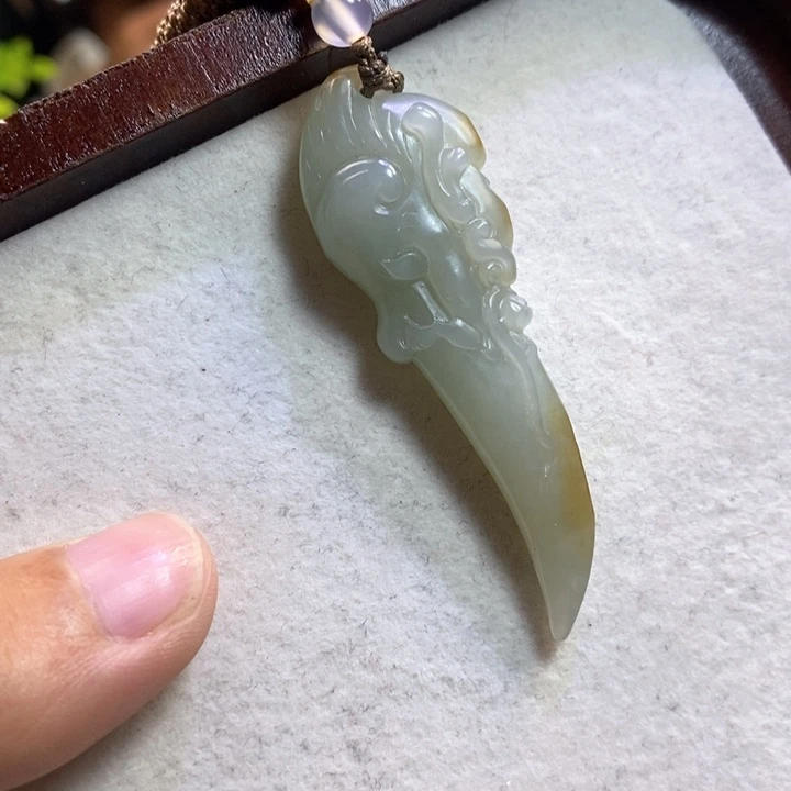 和田玉未镶嵌颈饰29