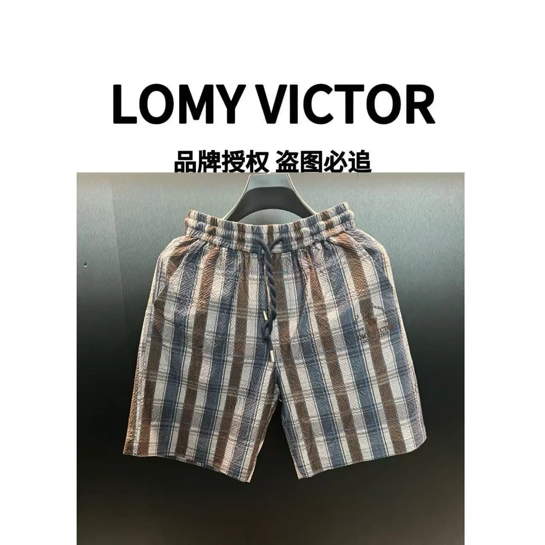 LOMY VICTOR2025夏季顶奢松紧腰休闲潮流短裤NZN2372