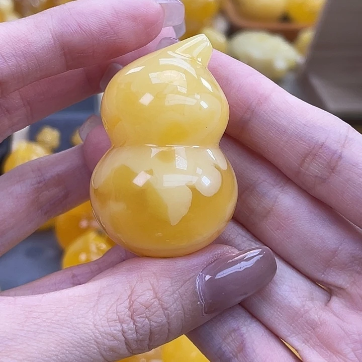 琥珀未镶嵌珠宝奇石琥珀蜜蜡J