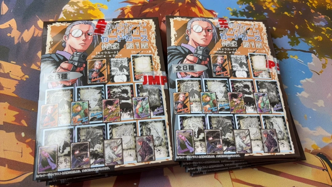 坂本日常js春日祭原画收藏卡配官方卡夹