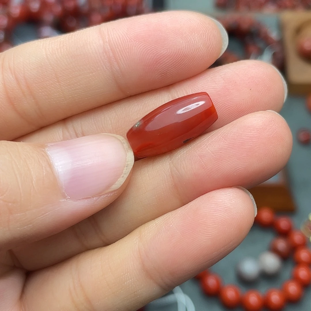 未镶嵌单珠南红玛瑙18