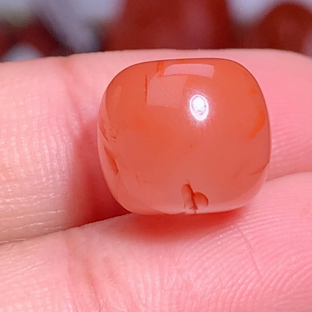 南红玛瑙合金珠宝半成品飘花老型