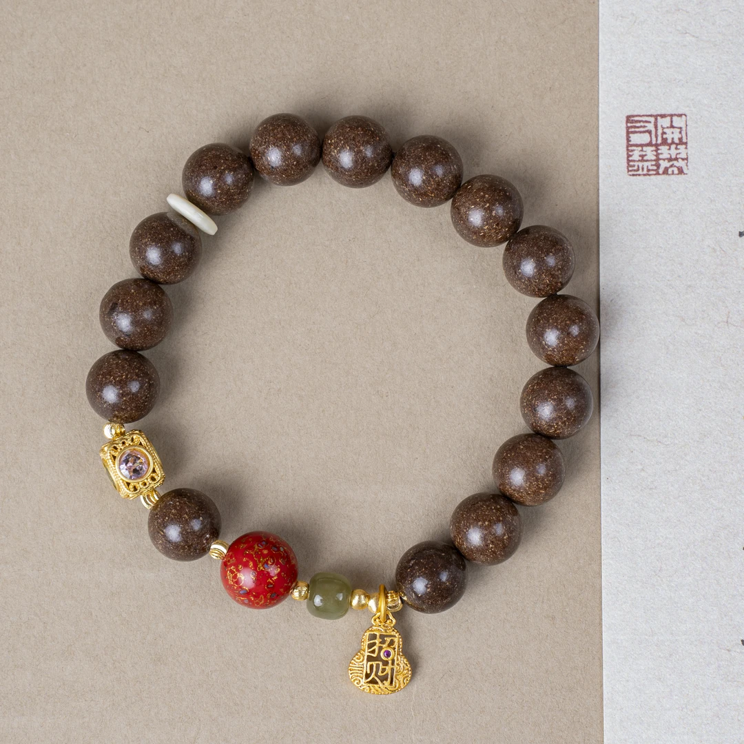 艺芬香馆-（A41)1.0天木藏香1.2大漆珠单圈DIY【18】